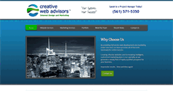 Desktop Screenshot of creativewebadvisors.com